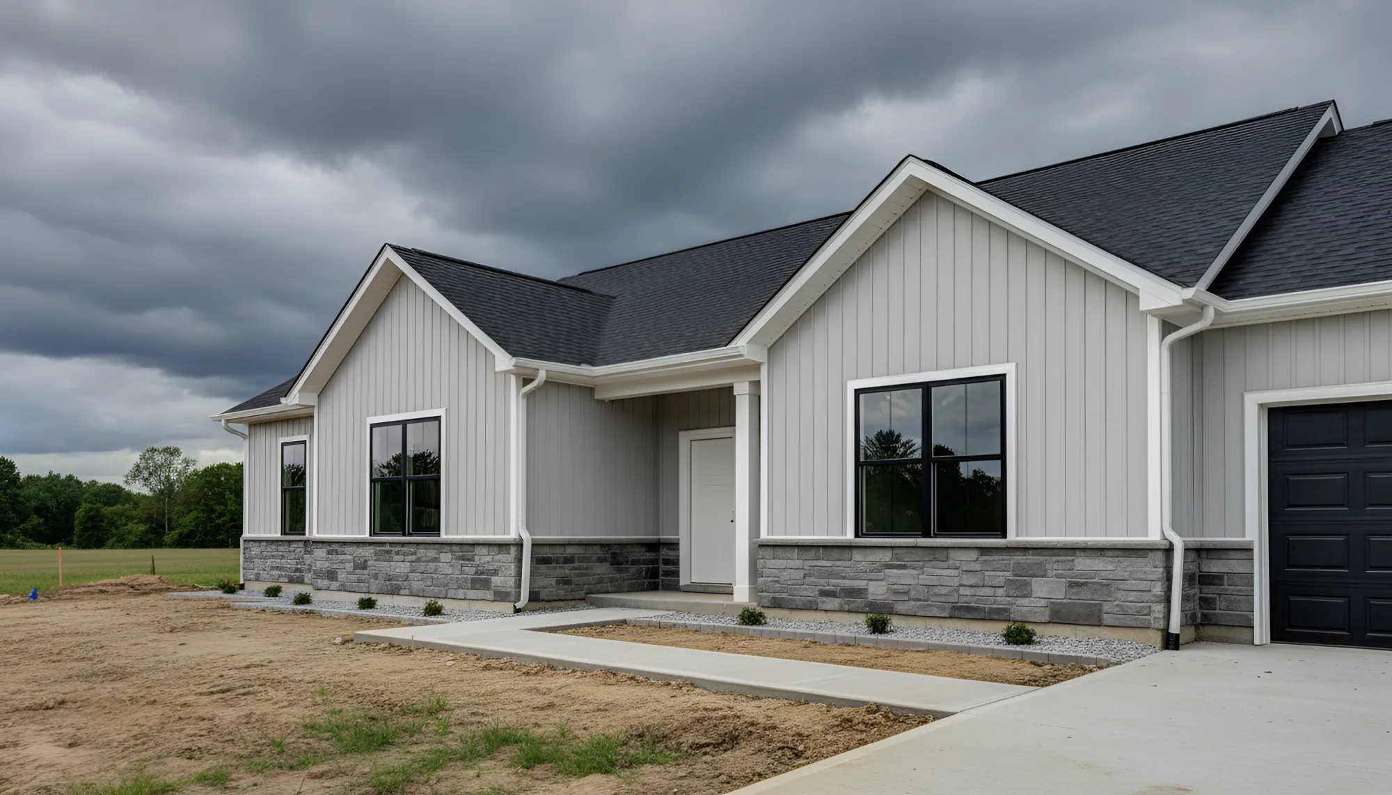 Classic Tan Siding with Professional Finish